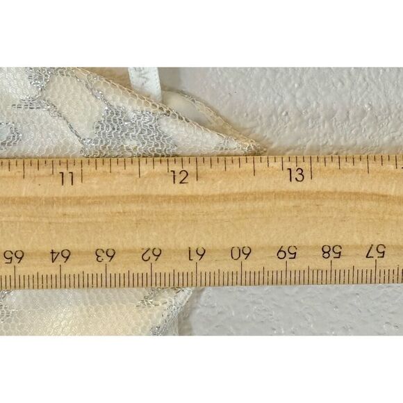 Vintage Gunne Sax Jessica McClintock Y2K 90's Cream Strapless Cocktail Dress 3US - Picture 8 of 8